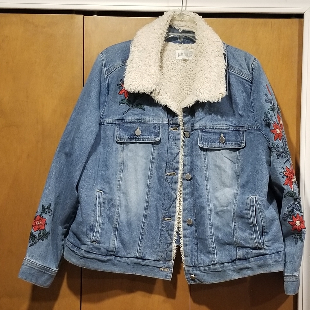Jolt 1x lined jean jacket
